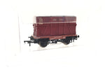 Bachmann 37-951C OO Gauge BR Conflat Wagon w Container B709007