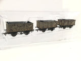 Bachmann 37-235 OO Gauge 16t Steel Mineral Wagons (3 Pack)