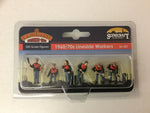 Bachmann 36-421 OO Gauge 1960/70s Lineside Workers Figures