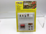 Noch 16225 HO/OO Gauge At the Vegetable Market Themed Figure Set