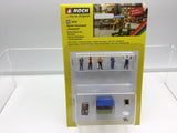 Noch 16228 HO/OO Gauge At the Fish Market Themed Figure Set