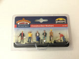 Bachmann 36-042 OO Gauge Construction Workers/Builders Figures