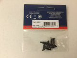 Bachmann 36-031 OO Gauge Oval Head Sprung Buffers (Pack 8)