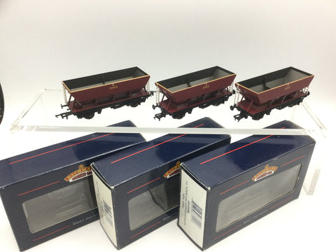 Bachmann 33-555B OO Gauge EWS HEA Hopper Wagon x3