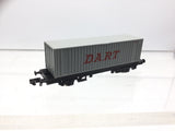 Graham Farish 4005 N Gauge Container Wagon Dart