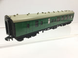 Hornby Dublo 4055 OO Gauge BR Green Mk1 Brake 2nd Coach S35001