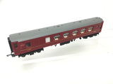 Wrenn W6009 OO Gauge LMS Maroon Pullman Brake 2nd Coach 2370
