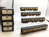 Bachmann 34-552/34-553A OO Gauge BR Red/Cream Bulleid Coaches x4