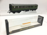 Graham Farish 10633 OO Gauge SR Green Mainline Brake Coach 2763