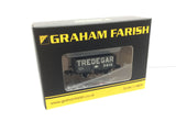 Graham Farish 377-093 N Gauge 7 Plank Wagon End Door 'Tredegar' Grey [WL]