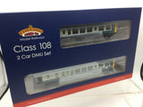 Bachmann 32-908 OO Gauge Class 108 2-Car DMU BR Blue & Grey