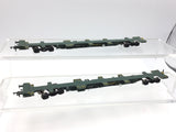 Dapol 4F-044-005 OO Gauge FEA-B Spine Wagon Set Freightliner 640221/2