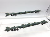 Dapol 4F-044-007 OO Gauge FEA-B Spine Wagon Set Freightliner 640155/6