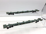 Dapol 4F-044-007 OO Gauge FEA-B Spine Wagon Set Freightliner 640155/6