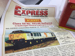 Hornby R2434 OO Gauge Class 50 50149 Defiance Sector Livery