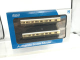 Dapol 2P-003-013 N Gauge B Set Coach Pack GWR Twin Cities Choc/Cream 6449/6450