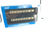 Dapol 2P-003-014 N Gauge B Set Coach Pack Great Western Choc/Cream 6413/6414