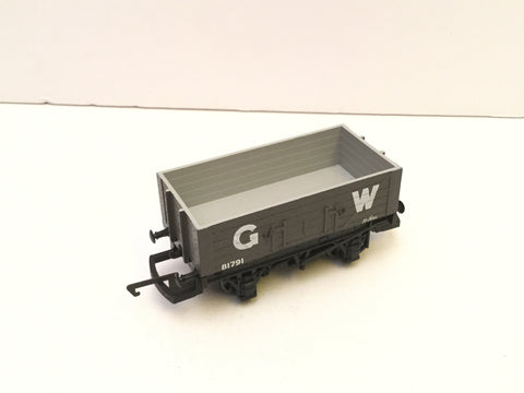 Hornby R6018 OO Gauge 5 Plank Wagon GWR 81791