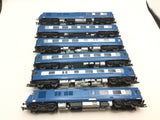 Bachmann 31-255DC OO Gauge Nanking Blue 6 Car Blue Pullman DCC FITTED