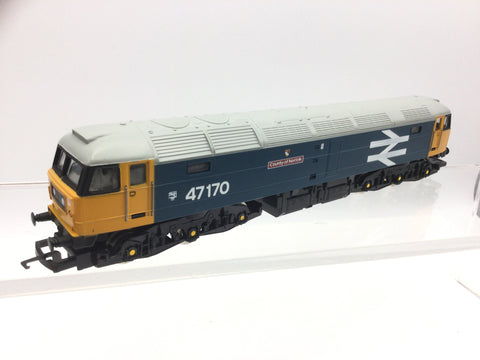 Hornby R307 OO Gauge Large Logo Class 47 No 47170 County of Norfolk