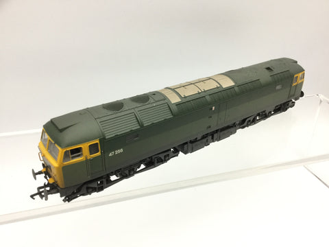 Bachmann 31-656 OO Gauge BR Green Class 47 No 47256 Weathered/TTS SOUND