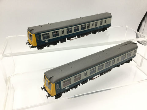 Bachmann 32-902A OO Gauge BR Blue/Grey 2 Car Class 108 DMU