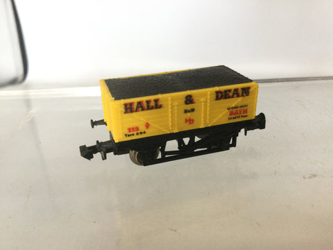 Lima 734 N Gauge 7 Plank Open Wagon Hall & Dean