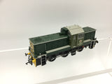 Hattons 14091 OO Gauge BR Green Class 14 D9531 DCC FITTED