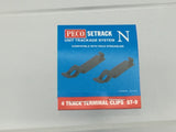 Peco ST-9 N Gauge Track Power Connecting Clips