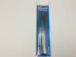 Peco SL-386 N Gauge R/H Curved Double Radius Insulfrog Turnout/Point
