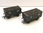 Graham Farish 12104 OO Gauge 7 Plank Wagon GWR 102784 x2