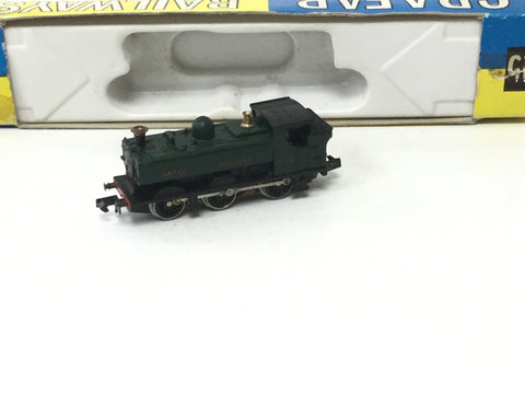 Graham Farish 1114 N Gauge GWR 57xx 5768 GWR Green (Needs Attn)