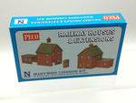 Peco NB-14 N Gauge Brick Station Houses Kit