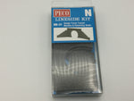 Peco NB-31 N Gauge Tunnel Mouth & Walls (Stone) Single Track