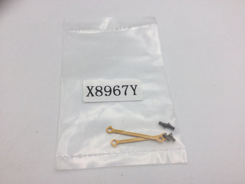Hornby X8967Y OO Gauge 0-4-0 Connecting Rods & Pins (Yellow)