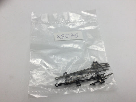 Hornby X9076 OO Gauge Black 5 Valve Gear & Screws