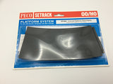 Peco ST-292 OO Gauge Station Platform System Curved Unit (Brick)