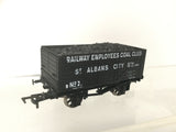 Dapol/David Dacey OO Gauge 8 Plank Wagon Railway Employees Coal Club