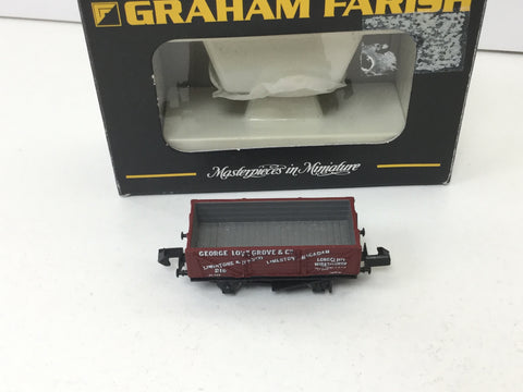 Graham Farish 373-159 N Gauge 5 Plank Wagon George Lovegrove