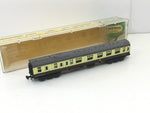 Minitrix 2924 N Gauge BR Choc/Cream Mk1 Brake Coach W21194
