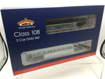 Bachmann 32-900C OO Gauge Class 108 2-Car DMU BR Green (Speed Whiskers)