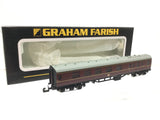 Graham Farish 374-078B N Gauge BR Maroon Corr Brake Coach E21219