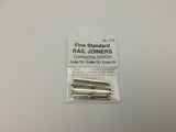 Peco SL-110 OO Gauge Nickel Silver Rail Joiners/Fishplates (Code 70, 75, 83)