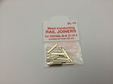 Peco SL-10 OO Gauge Nickel Silver Rail Joiners/Fishplates (Code 100)(Pack 24)