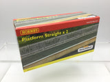 Hornby R7285 OO Gauge Platform Straight x 2