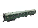 Graham Farish 374-011A N Gauge BR Green Mk1 Open 2nd Coach S3825