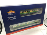 Bachmann 39-005 OO Gauge BR Highlander Mk2 Coach Pack
