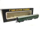 Graham Farish 374-051A N Gauge BR Green Mk1 Corr 2nd Coach S24324