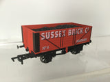 Gaugemaster GM4410207 OO Gauge 7 Plank Wagon Sussex Brick Co
