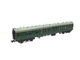 Graham Farish 374-259 N Gauge BR Green Mk1 Corr Comp Coach S15904